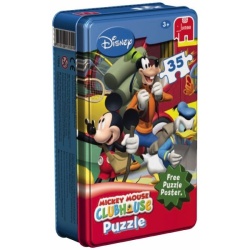 Puzzel Mickey Mouse Club House Tin Box Deluxe (35)