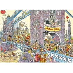 Puzzel Wasgij Mystery 8 - De laatste horde! (1000)