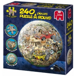 Puzzel Jan van Haasteren Puzzle-A-Round Safari (240)
