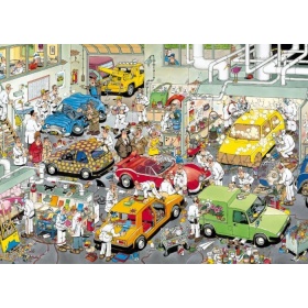 Vergroot Puzzel Jan van Haasteren Autospuiterij (500 stukjes) Puzzel Jan van Haasteren Autospuiterij (500 stukjes)