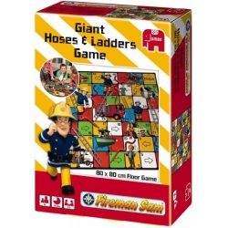 Spel Brandweerman Sam - Slangen en Ladders groot