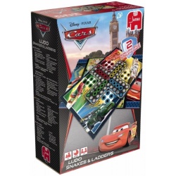 Disney Cars 2in1 - Mens erger je niet/Slangen en Ladders