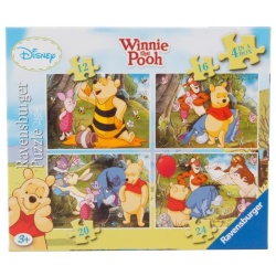 Puzzels Winnie the Pooh 4 in 1 (12, 16, 20, 24)