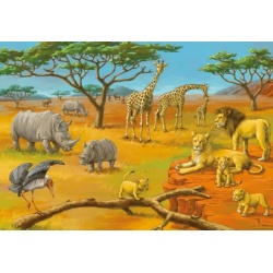 Ravensburger Puzzel In de wildernis (2x20)