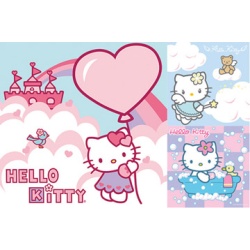 Puzzel betoverende hello kitty (3x49)