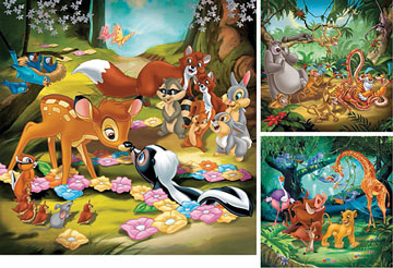 Bambi, boeloe en simba (3x49)