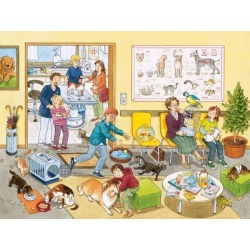 Puzzel bij de dierenarts (100)