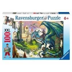 Puzzel Drakenrijder (100 XXL)