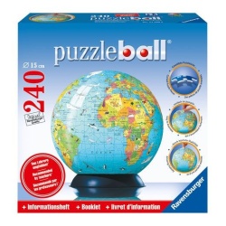 Puzzleball Wereldbol voor kinderen (240)