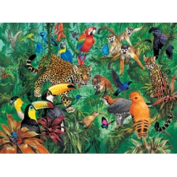 Puzzel wilde jungle (300)