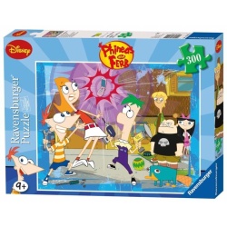 Puzzel Phineas en Ferb: Een gekke uitvinding (300)