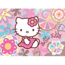 Puzzel hello kitty: flower power kitty (300)