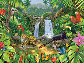 Puzzel In De Jungle (500)