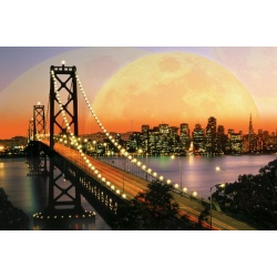 Puzzel San Francisco bij nacht (3000)