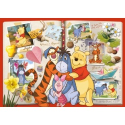 Puzzel Winnie the Pooh scrapbook (1000)