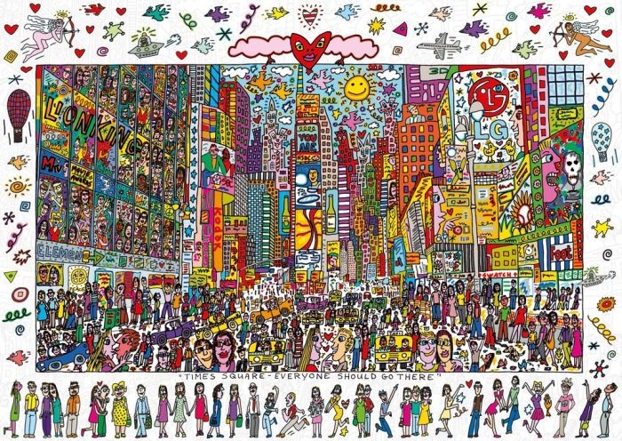 Puzzel James Rizzi, Times Square (1000)