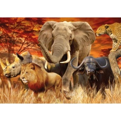 Ravensburger Puzzel Big Five (1000)