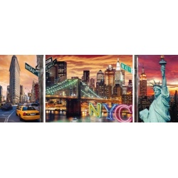 Puzzel New York Verlicht (1000)