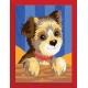 Schilderen op nummer "yorkshire pup"