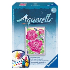Vergroot de afbeelding Aquarelle mini - Roos