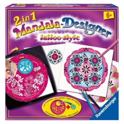 Mandala Tattoosstyle 2 in 1
