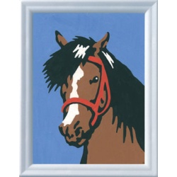 Schilderen op nummer "paardenblik"