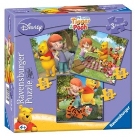 Vergroot de afbeelding Puzzel Disney 3 in 1 (25+36+49)
