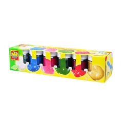 Ses glitter  plakkaatverf 6x50ml