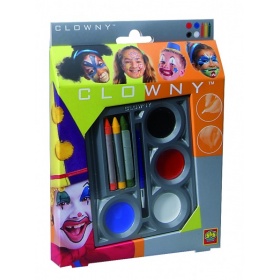 Vergroot de afbeelding Schmink set 4+3 kleuren
