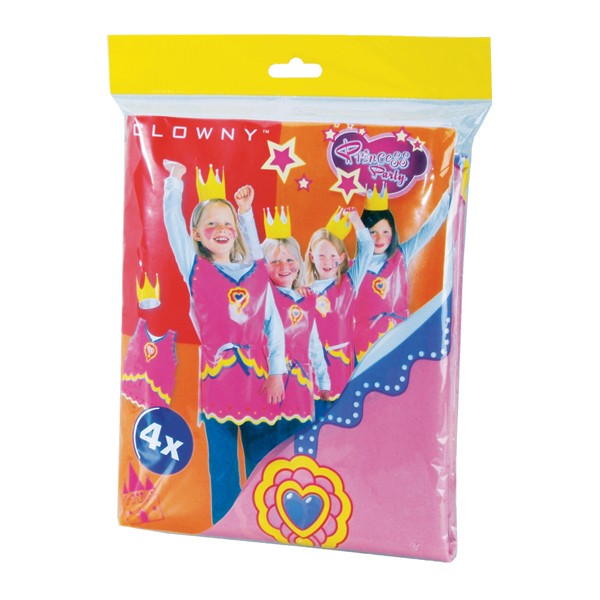 Ses verkleedset 4x prinses