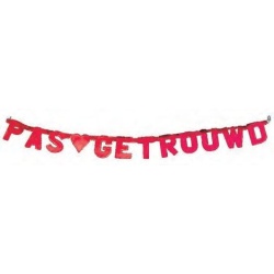 Letterguirlande "getrouwd"