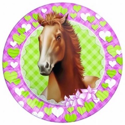 Borden paarden 8 stuks