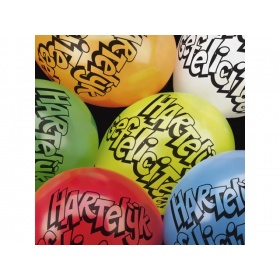 Vergroot de afbeelding Ballonnen hartelijk gefeliciteerd