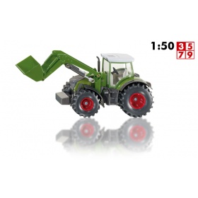 Vergroot 1981 Siku Fendt Tractor Met Voorlader 1981 Siku Fendt Tractor Met Voorlader