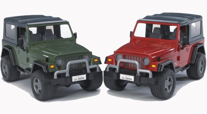 Lees Meer... : 2520 Bruder Jeep Wrangler Unlimited