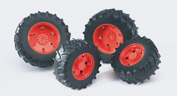 3303 bruder wielen rood 3000 serie