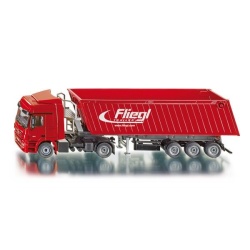 3537 Siku Mercedes Actros met Fliegl kiptrailer