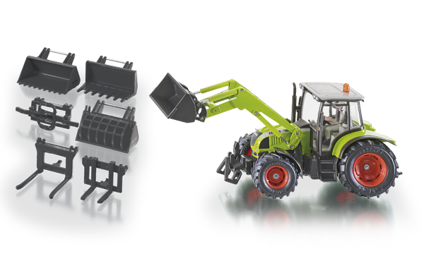 3690 Siku Claas met complete frontladerset