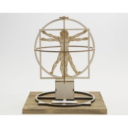 00509 Revell Leonardo Da Vinci Vitruv man