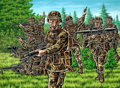 02518 revell deutsche panzergrenadiere (modern)