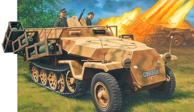 03173 revell sd.kfz. 251/1 ausf. c + wurframen 40 [niv 4]