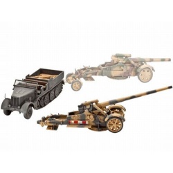 03188 Revell 21 cm Mörser 18/17 cm Kanone 18 & Sd.Kfz. 9 FAMO