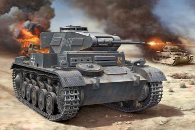 03229 Revell Pzkpfw Ii Ausf. F [niv 3]