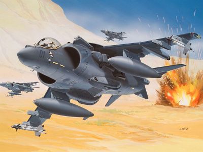 04038 revell av-8b harrier ii plus [niv 3]