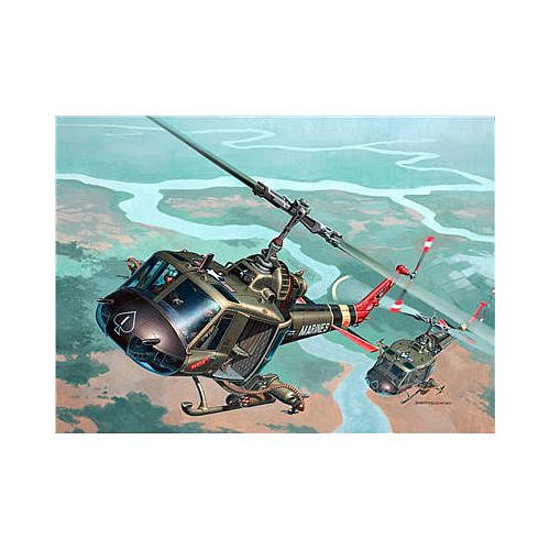 04476 Revell Bell Uh-1 huey Hog [niv 4]