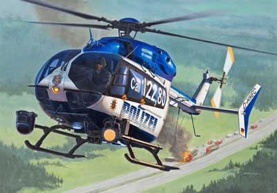 04653 Revell EC145 Polizei / Gendarmerie [niv 3]