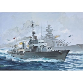 Vergroot 05106 Revell Z 38 Zerstörer 1936 (Mob) "Narvik Klasse" 05106 Revell Z 38 Zerstörer 1936 (Mob) "Narvik Klasse"