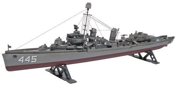 85-3021 Revell U.S.S Fletcher Destroyer