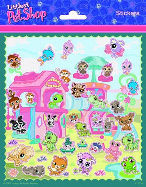 Lees Meer... : Stickers Littlest Petshop