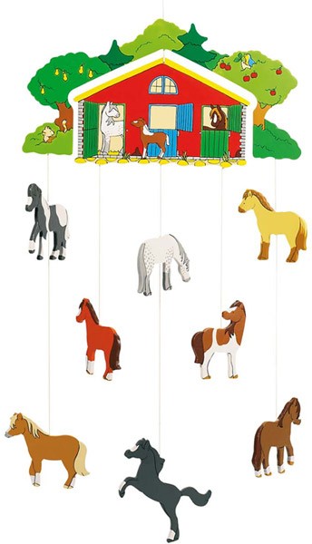 Lees Meer... : Mobile hout paarden